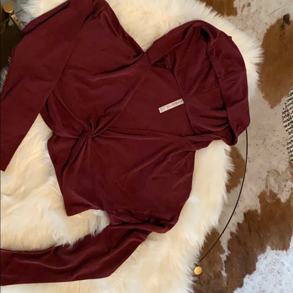 Liv Twist Front Hoodie